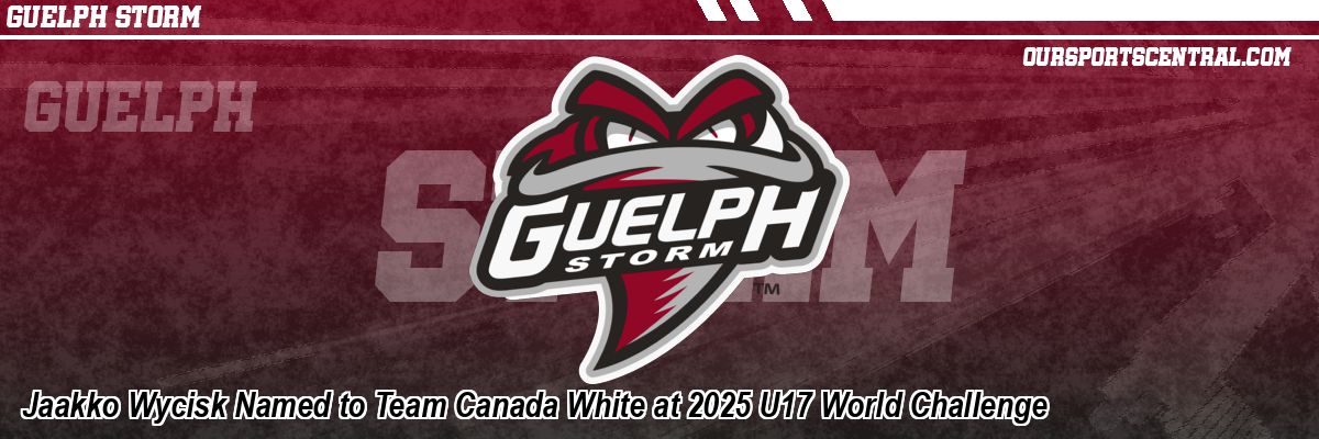 Jaakko Wycisk Named to Team Canada White at 2025 U17 World Challenge
