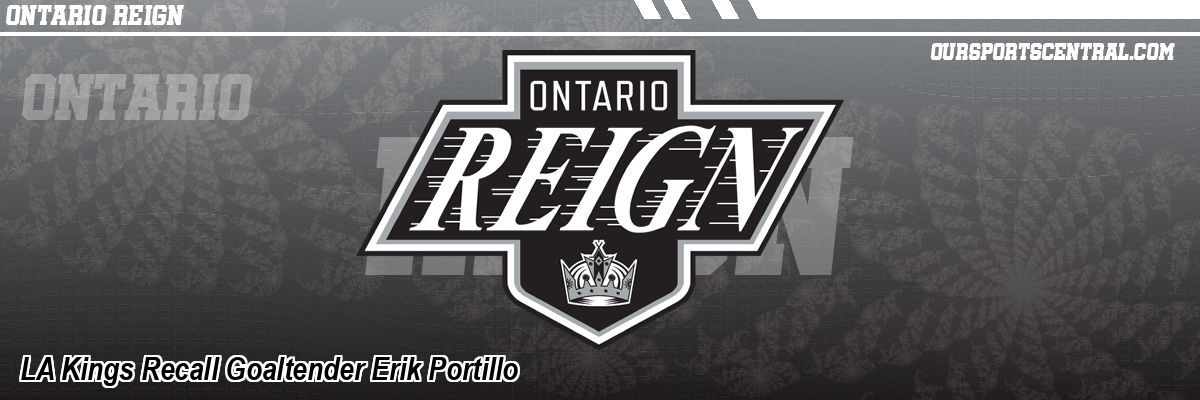 LA Kings Recall Goaltender Erik Portillo