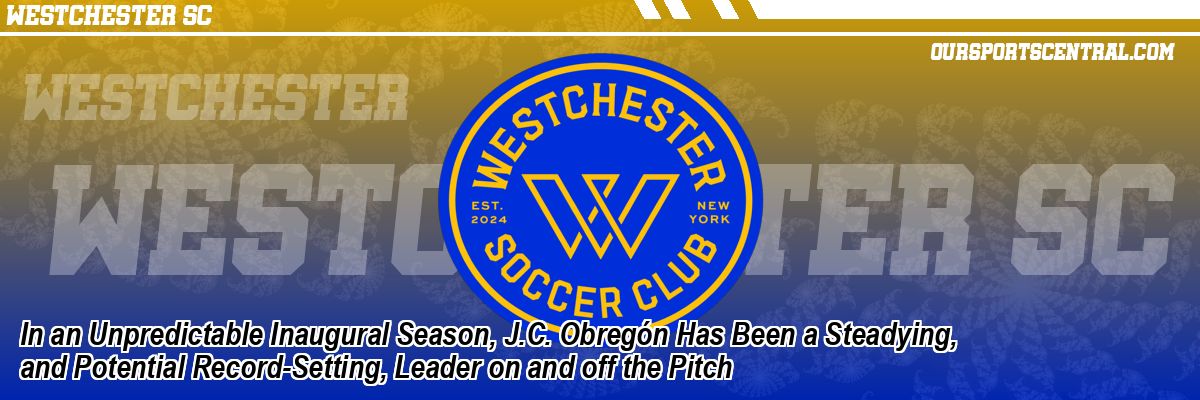 In an Unpredictable Inaugural Season, J.C. Obregón Has Been a Steadying, and Potential Record-Setting, Leader on and off the Pitch
