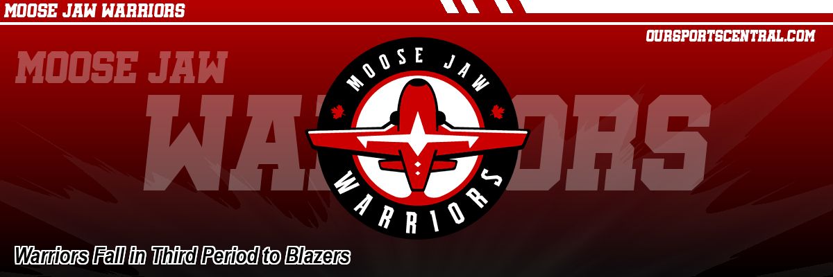Warriors Fall in Third Period to Blazers