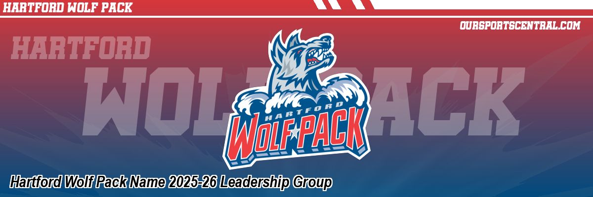 Hartford Wolf Pack Name 2025-26 Leadership Group