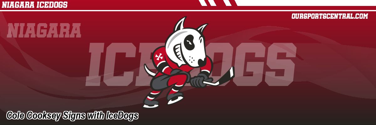 Cole Cooksey Signs with IceDogs