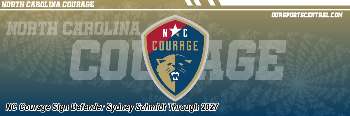 NC Courage Sign Defender Sydney Schmidt Through 2027