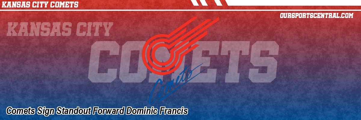 Comets Sign Standout Forward Dominic Francis