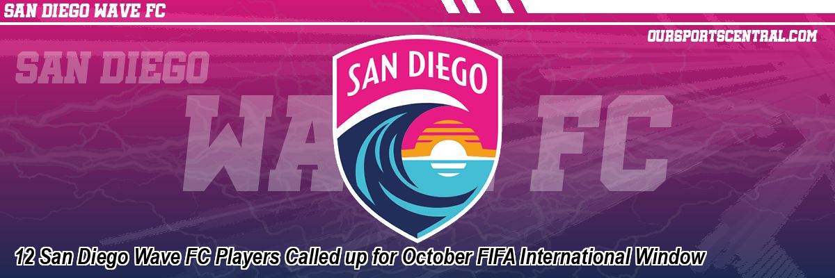12 San Diego Wave FC Players Called up for October FIFA International Window