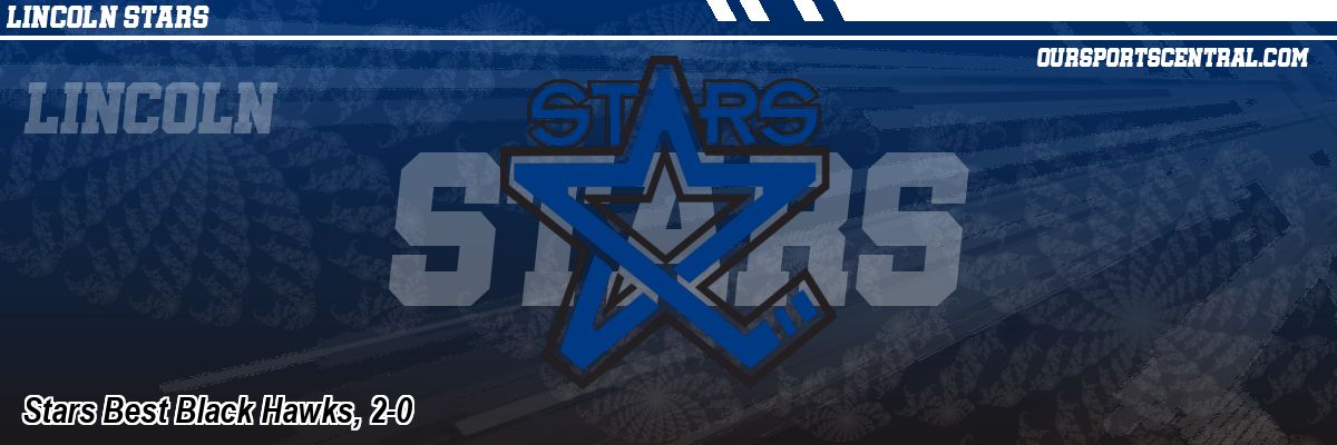 Stars Best Black Hawks, 2-0