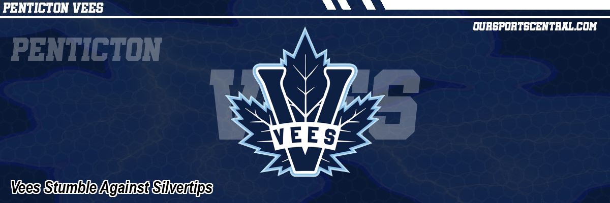 Vees Stumble Against Silvertips