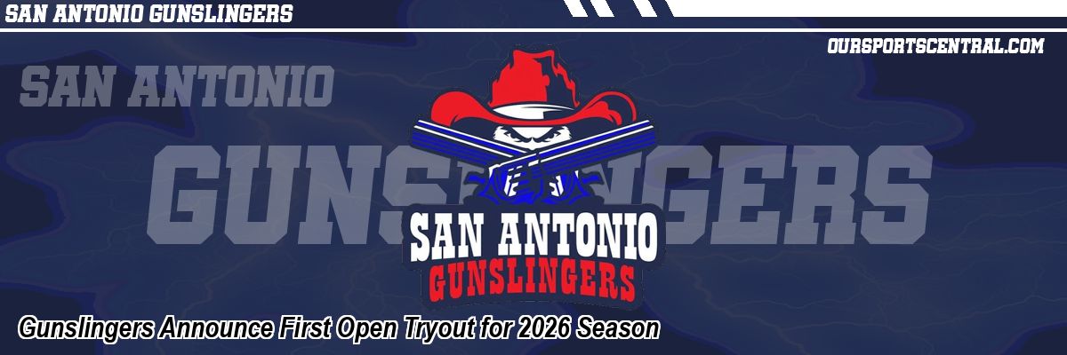 Gunslingers Announce First Open Tryout for 2026 Season