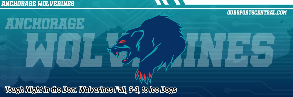 Tough Night in the Den: Wolverines Fall, 9-3, to Ice Dogs