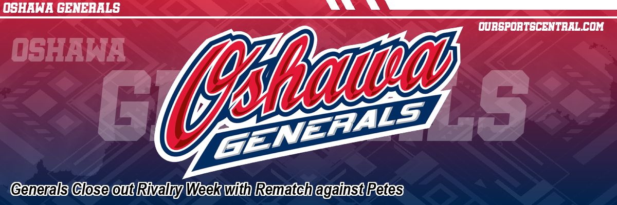 Generals Close out Rivalry Week with Rematch against Petes
