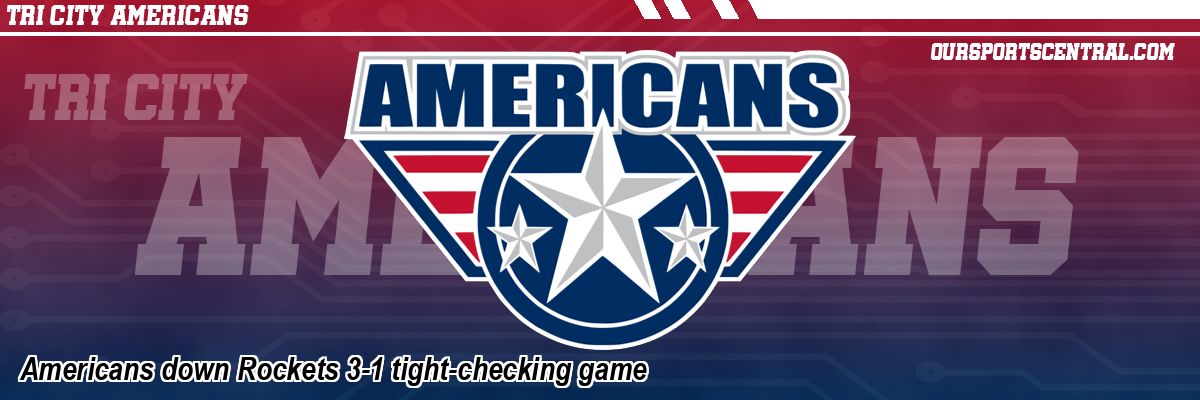 Americans down Rockets 3-1 tight-checking game