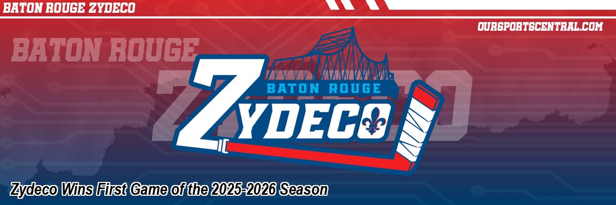 Zydeco Wins First Game of the 2025-2026 Season