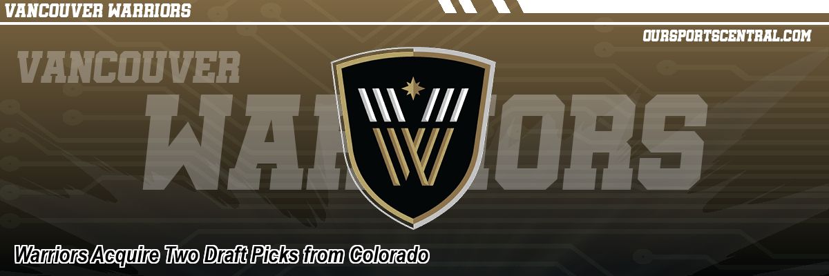 Warriors Acquire Two Draft Picks from Colorado