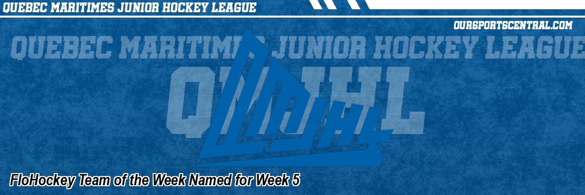 FloHockey Team of the Week Named for Week 5