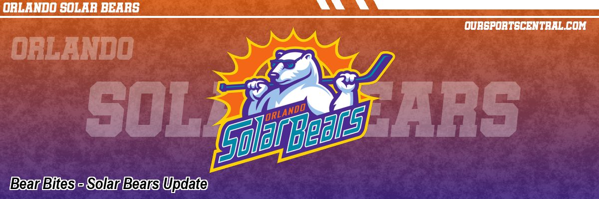Bear Bites - Solar Bears Update