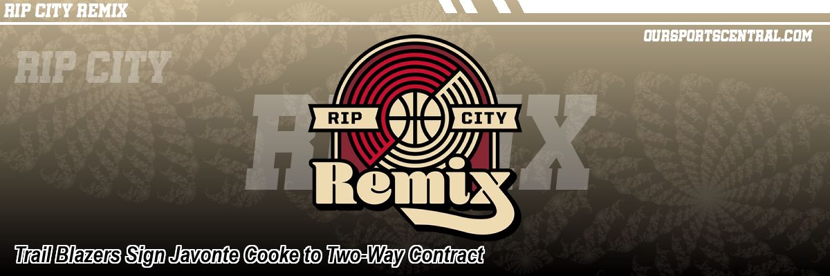 Trail Blazers Sign Javonte Cooke to Two-Way Contract
