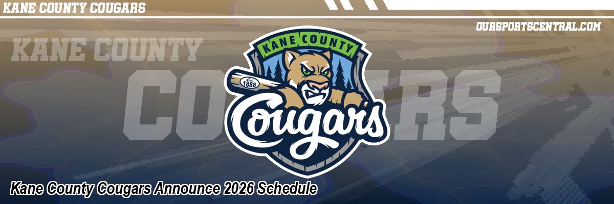 Kane County Cougars Announce 2026 Schedule