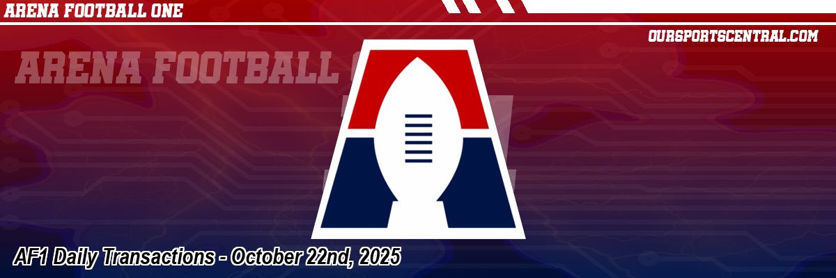 AF1 Daily Transactions - October 22nd, 2025