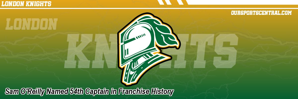 Sam O'Reilly Named 54th Captain in Franchise History
