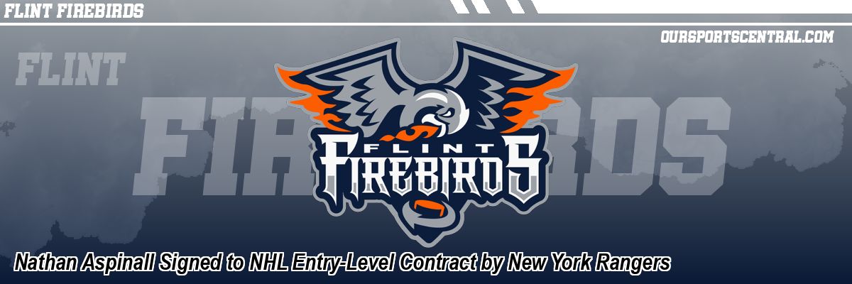 Nathan Aspinall Signed to NHL Entry-Level Contract by New York Rangers