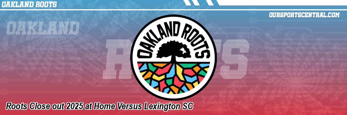 Roots Close out 2025 at Home Versus Lexington SC