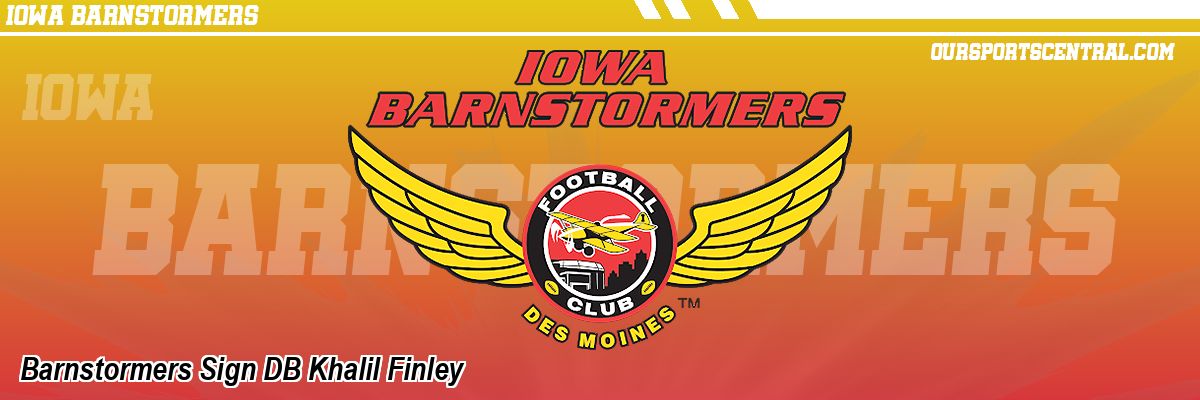Barnstormers Sign DB Khalil Finley