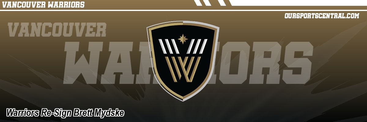 Warriors Re-Sign Brett Mydske