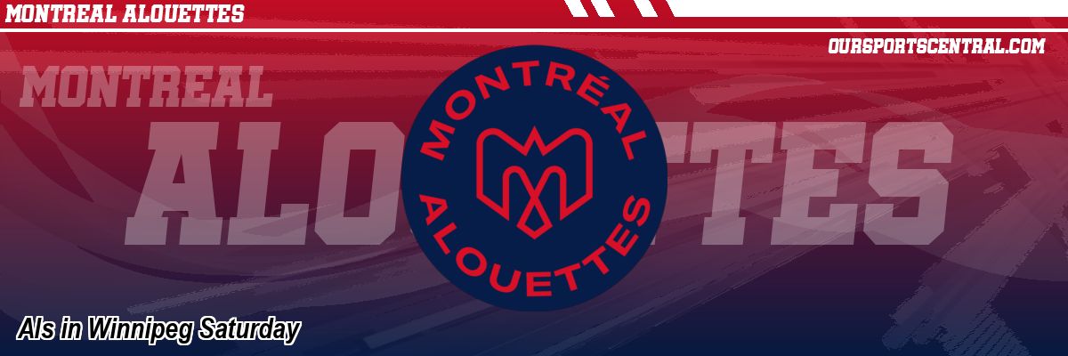 Als in Winnipeg Saturday