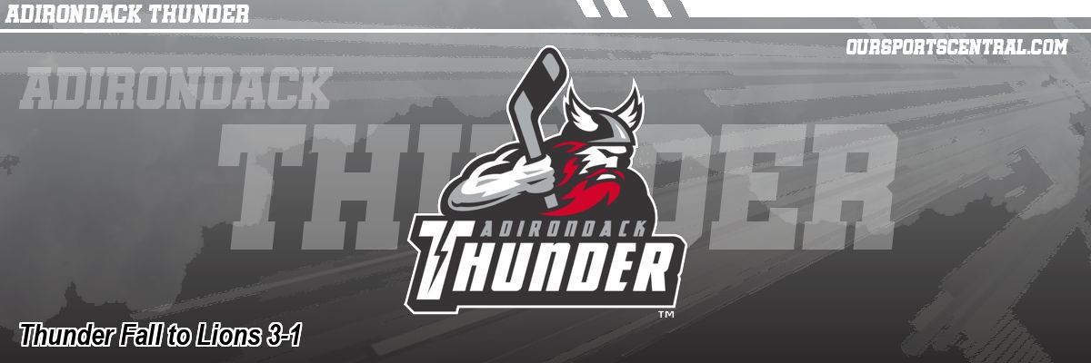 Thunder Fall to Lions 3-1