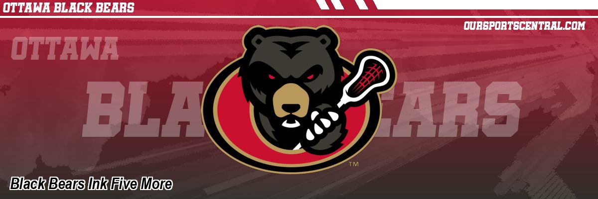 Black Bears Ink Five More