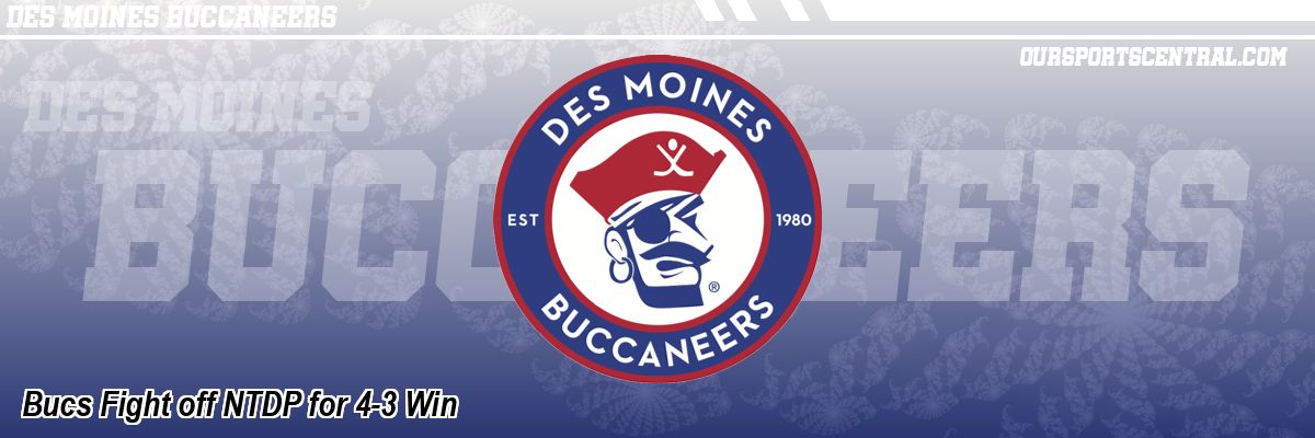 Bucs Fight off NTDP for 4-3 Win