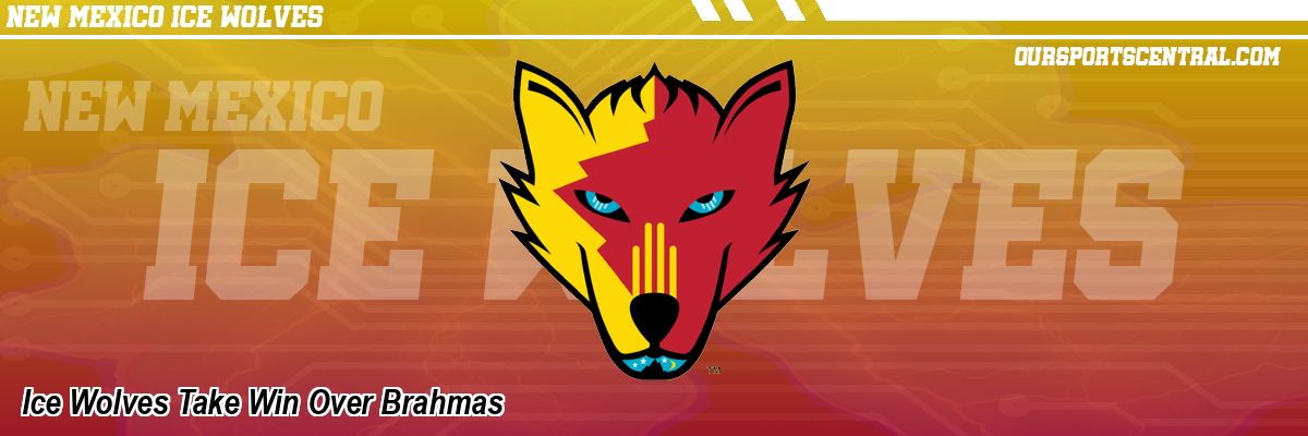 Ice Wolves Take Win Over Brahmas