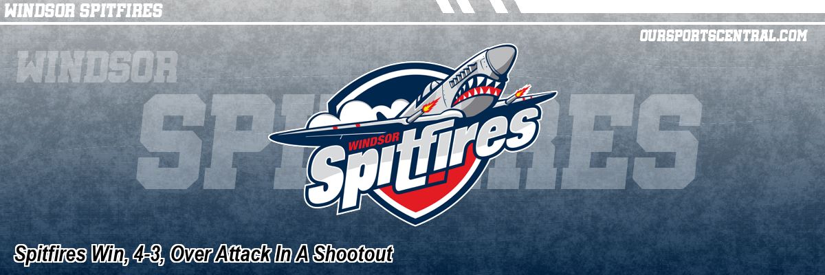 Spitfires Win, 4-3, Over Attack In A Shootout