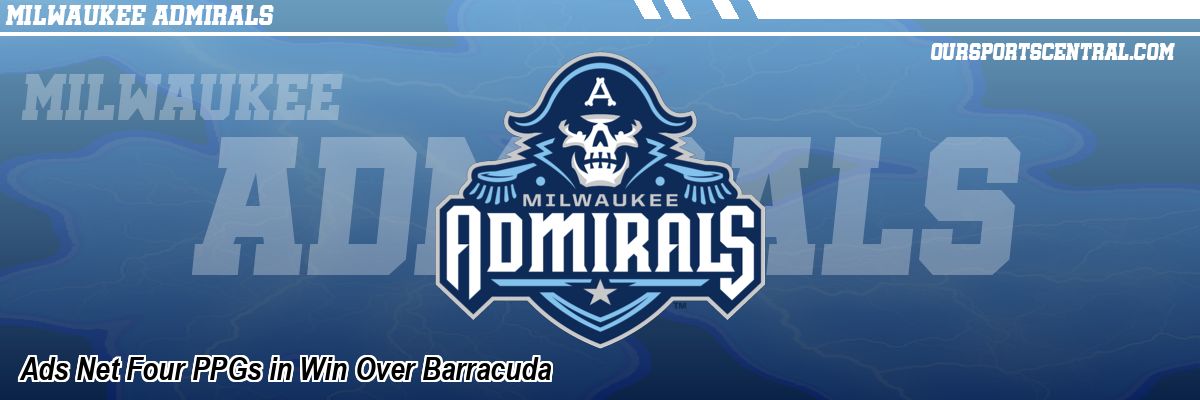 Ads Net Four PPGs in Win Over Barracuda