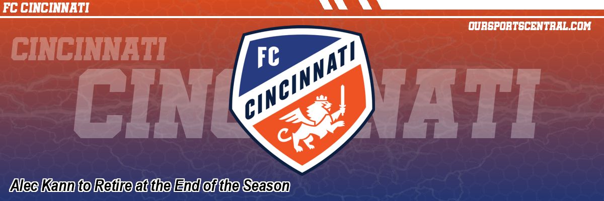 Alec Kann to Retire at the End of the Season