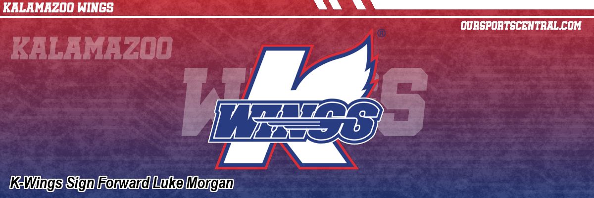 K-Wings Sign Forward Luke Morgan