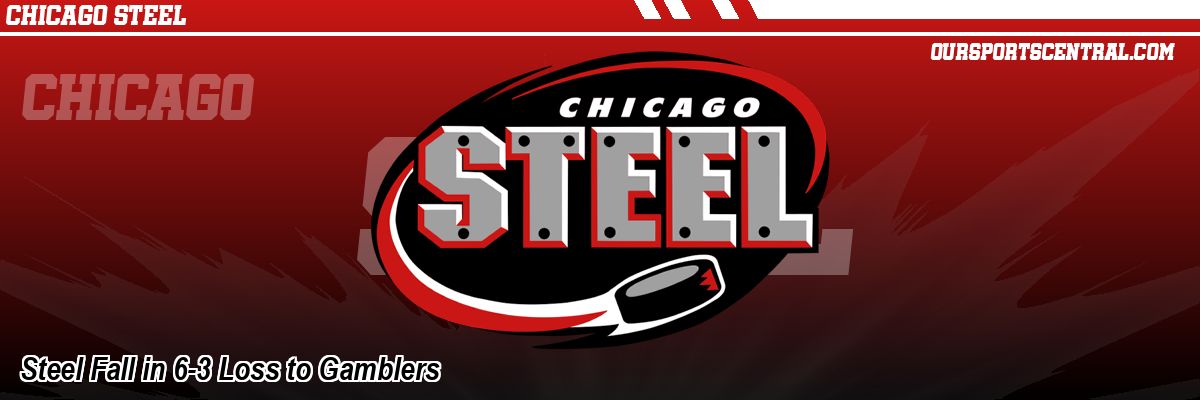 Steel Fall in 6-3 Loss to Gamblers