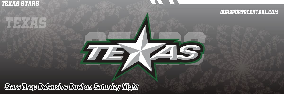 Stars Drop Defensive Duel on Saturday Night