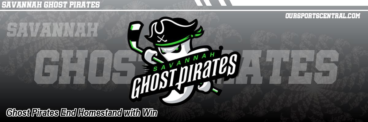 Ghost Pirates End Homestand with Win