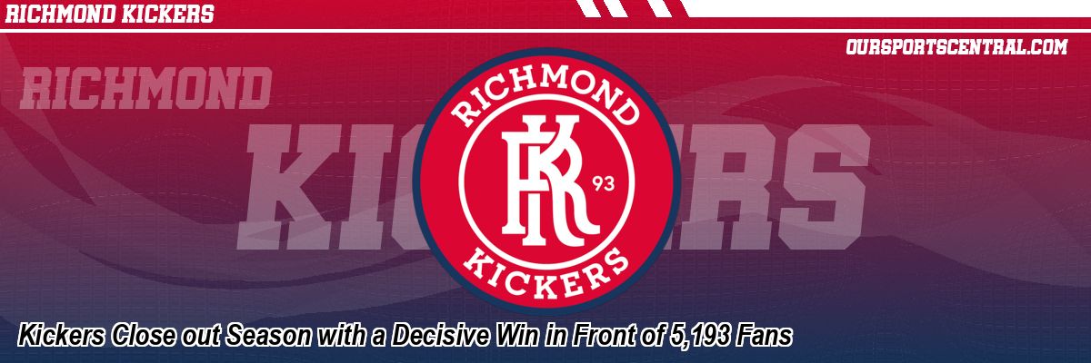Kickers Close out Season with a Decisive Win in Front of 5,193 Fans