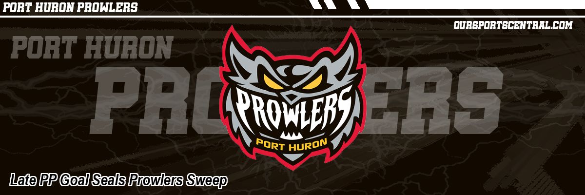 Late PP Goal Seals Prowlers Sweep