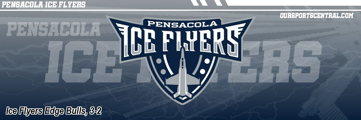 Ice Flyers Edge Bulls, 3-2