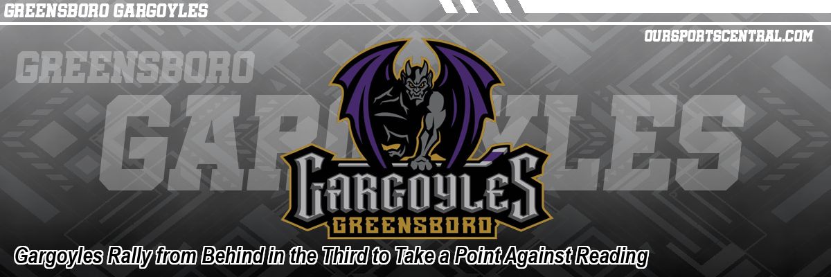 Gargoyles Rally from Behind in the Third to Take a Point Against Reading