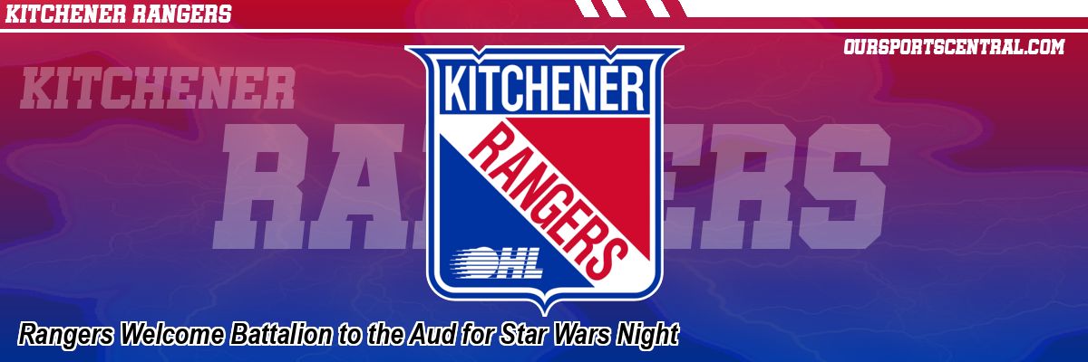 Rangers Welcome Battalion to the Aud for Star Wars Night
