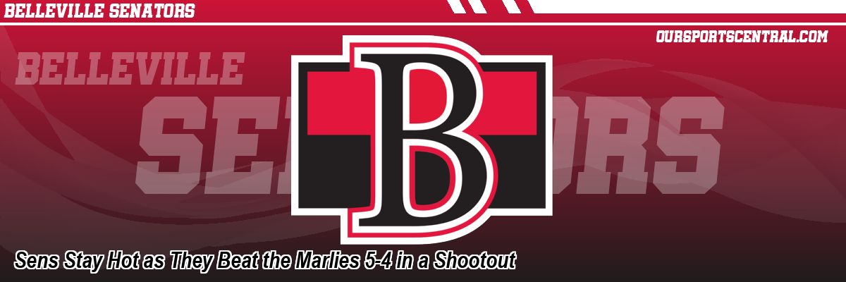 Sens Stay Hot as They Beat the Marlies 5-4 in a Shootout