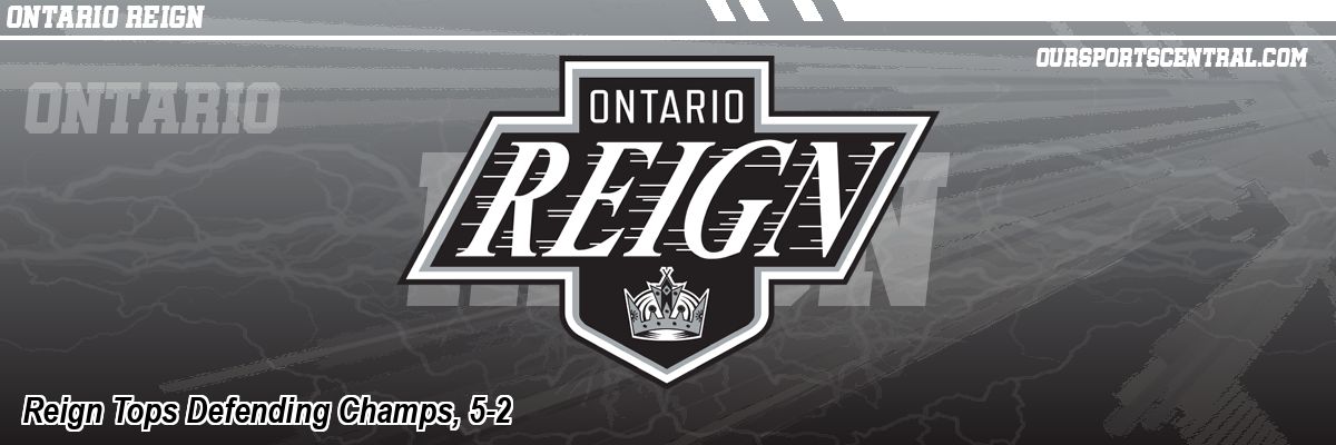 Reign Tops Defending Champs, 5-2