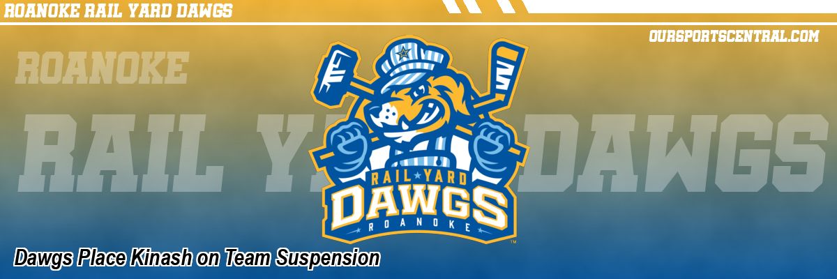 Dawgs Place Kinash on Team Suspension