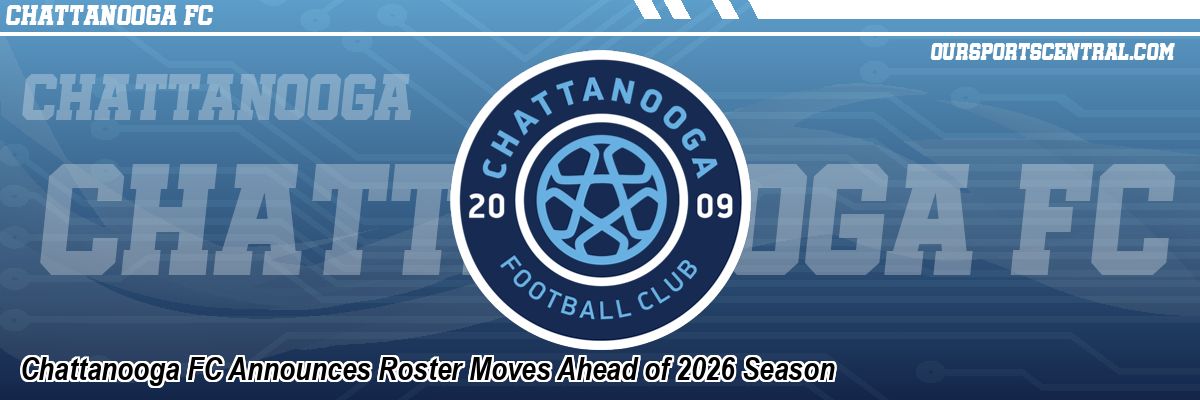 Chattanooga FC Announces Roster Moves Ahead of 2026 Season