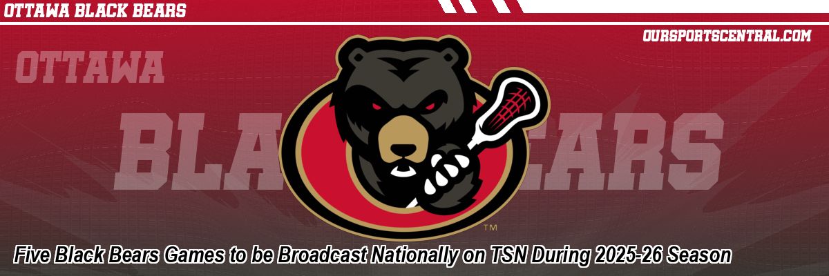Five Black Bears Games to be Broadcast Nationally on TSN During 2025-26 Season