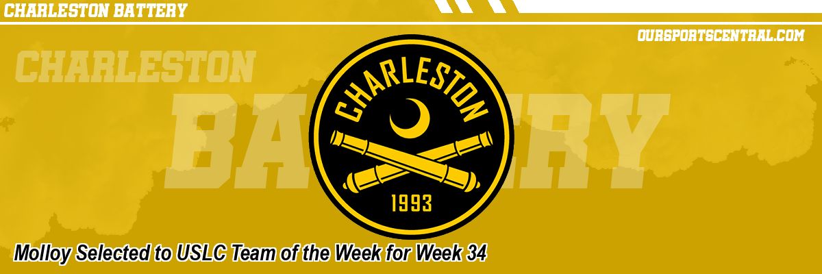 Molloy Selected to USLC Team of the Week for Week 34